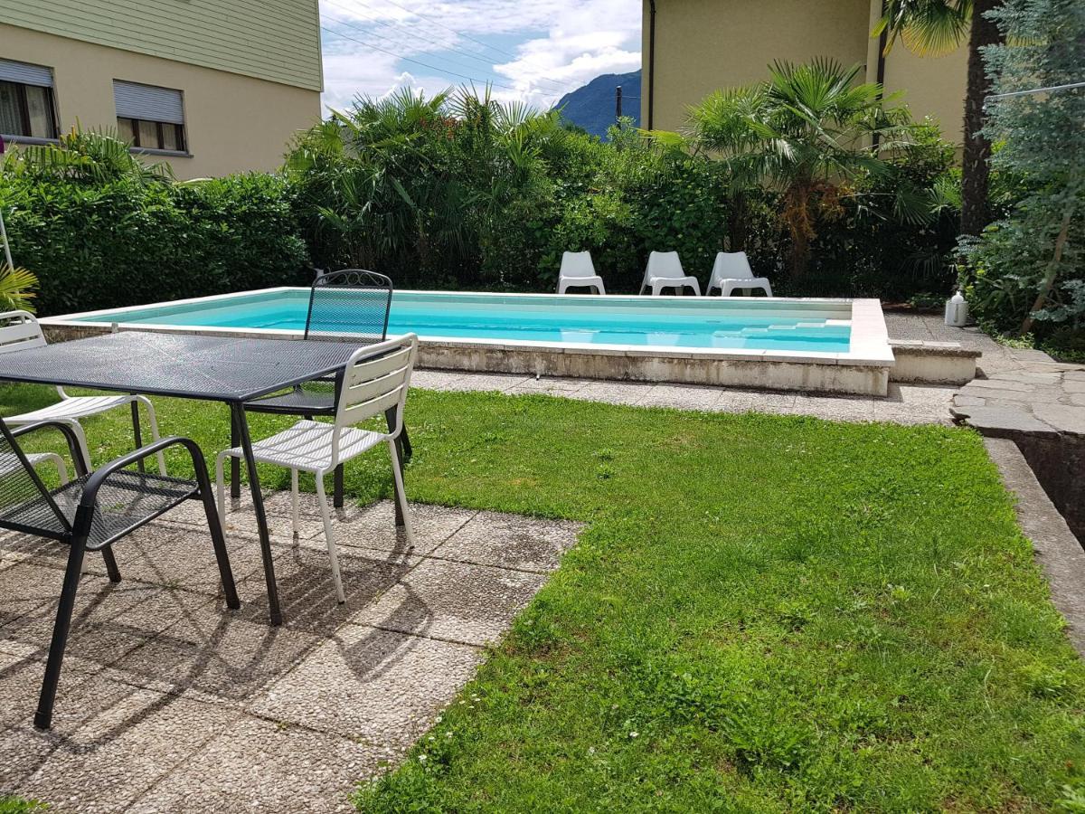 Garni Elisabetta Hotel Gordola Exterior foto