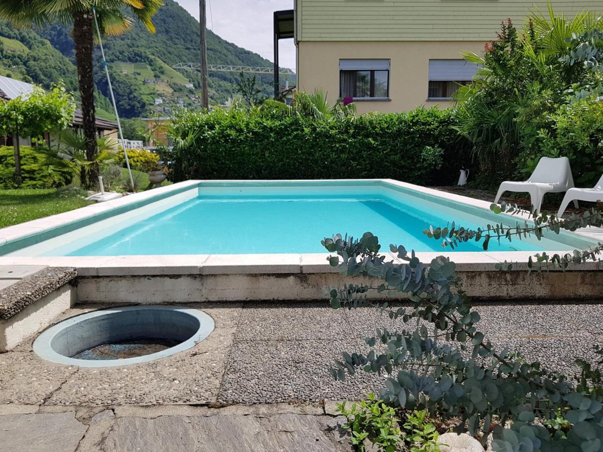 Garni Elisabetta Hotel Gordola Exterior foto